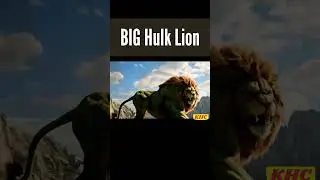 Big Lion Hulk #Shorts #shortsvideo #funny #amazing #ai #short