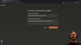 Setting up Claude.ai to Generate ClojureScript Reagent apps