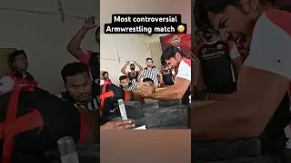 Most controversial Armwrestling match in India - Shivanshu Kaushik vs Thejas Gopi 