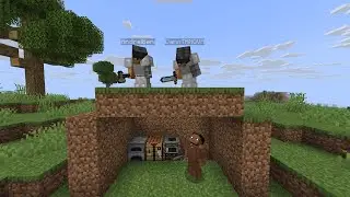 Minecraft Speedruner VS 2 Hunteri !