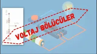 Voltaj (gerilim) bölücüler (voltage divider) - Tam istediğimiz voltaj değerini nasıl elde ederiz?