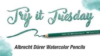 Try It Tuesday | How to Use Albrecht Dürer Watercolor Pencils | Faber-Castell
