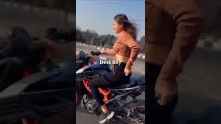 😍 Ktm Girls VS 🥰 Bullet Girls #GirlsVSGirls #shorts