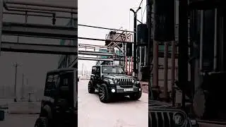 Black thar full modified | mahindra Thar| #shorts