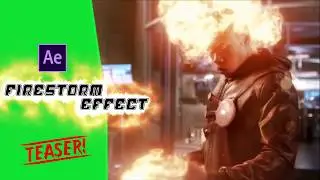 Flash Firestorm Effect Tutorial Teaser! | I'mPossible Tutorials