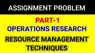 Assignment Problem [Part 1] in Tamil | Hungarian method [WELCOME ENGINEERS]