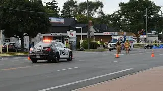 Serious motorcycle collision in Burlington, Ontario leaves rider with life threatening injuries