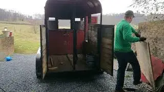 Vintage Horse Trailer Photo Booth Renovation Project Part 1