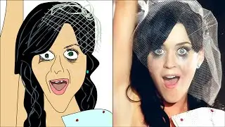 POP DRAWING MEME #72 | KATY PERRY - HOT N COLD P2 | Ruby Fun