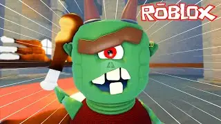 KÜÇÜK YEŞİL YARATIKTAN KAÇIŞ!!😱Roblox Dhuur's Dungeon