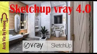 sketch up vray 4.0 Bath  render setting
