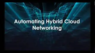 Automating Hybrid Cloud Networking with Terraform