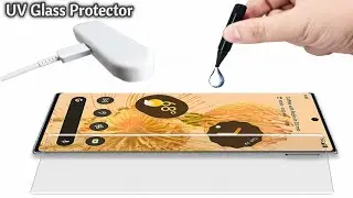 How do I install Google pixel 6 pro UV tempered glass protector at home