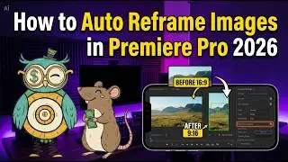 How to Auto Reframe Images in Premiere Pro 2026