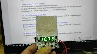 SMSPN06 How to restore factory settings