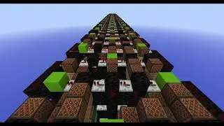 Undertale - Spear of Justice in Minecraft (Note Blocks)