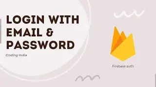 Login with email and password using firebase authentication | Kotlin