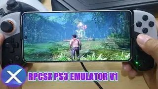 RPCSX V1 PS3 Emulator On Android - Uncharted Drake's Fortune