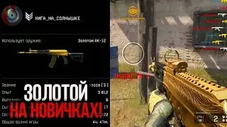 ЗОЛОТОЙ АК-12 НА НОВИЧКАХ WARFACE! КАК ЕГО ПОЛУЧИТЬ!? - ПЕРЕШЁЛ ПО ССЫЛКИ С ЗОЛОТЫМ АК-12 ВАРФЕЙС!