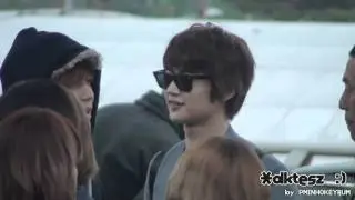 110521 SHINee depart at Incheon Airport