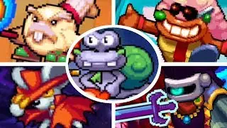 Kirby Mass Attack - All Enemy Attacks (Kirby Quest)