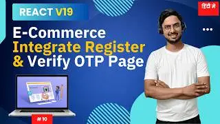 #10: React E-commerce: Register & OTP Verification Page 🔐
