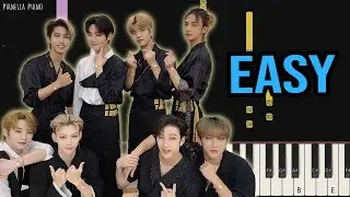 Stray Kids - MANIAC | EASY Piano Tutorial by Pianella Piano