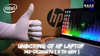 UNBOXIMG OF HP THIN AND LIGHT LAPTOP [ 14S - DR2006TU ] 11TH GEN INTEL I5 - 1135G7 [ALEXA BUILD IN]