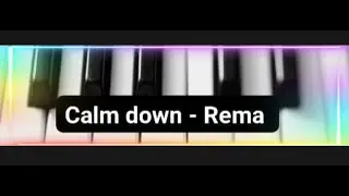 Rema - Calm Down | Piano Cover