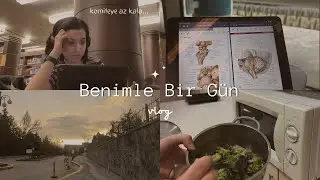 Komiteye 2 hafta kala kütüphane | yurt odası temizliği - çamaşır | spor #adayinmylife