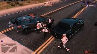 +18 [REVOADA RJ] - GTA RP !! Tirei onda com a moça do GTA kkk