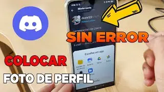 Como Cambiar o Poner Foto de Perfil en Discord Celular 2024 Sin el Error 96
