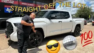 2022 Toyota Tundra Capstone Full Chrome Delete!!!