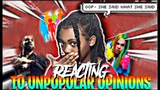 REACTING TO UNPOPULAR OPINIONS!! | KATHLEENIE |
