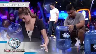 Sarah vs Nonong | Head-To-Head Challenge | Minute To Win It