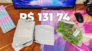MINI UNBOXING de Produtos do ALIEXPRESS - Teve TAXA?