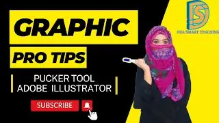 How to use pucker tool in adobe illustrator | Pucker Tool | Illustrator | Adobe Illustrator Tutorial