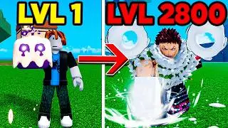 LEVEL 1 TO 2800 BECOMING KATAKURI IN BLOX FRUITS