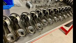 Lamborghini V12 engine rebuild Part 4. Upgrading it to Miura spec