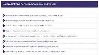 Contradiction Between HashCode and Equals Method in Java