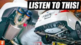 Building the ULTIMATE 2021 Subaru WRX STI - Part 2 - Cobb Titanium Catback Exhaust System : 515140