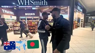 My friend is leaving AUSTRALIA!