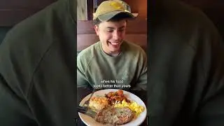 when his food looks better than yours