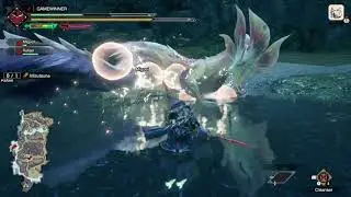 MHRise Demo 1 - All monsters (Mizutsune) 19:06 Long Sword