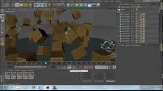 Туториал! Взрыв в мире minecraft - Cinema 4D