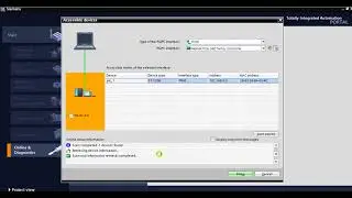 Como ficar online com o CLP S7-1200, para saber a versão do Software e Firmware