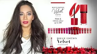 BOURJOIS ROUGE EDITION VELVET LIPSTICK || cobain lipstik mahal harga murah...#reviewjujur
