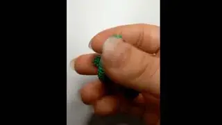 Амигуруми из бисера. Лягушка из бисера. 900р.