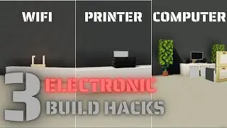 3 Electronic Build Hacks In Minecraft