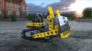LEGO Technic 8259 Mini Bulldozer